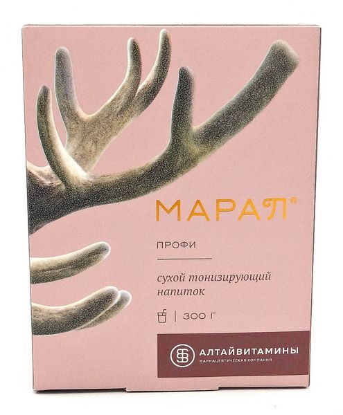 Изображение товара Марал Профи напиток сухой тонизирующий Алтайвитамины 300г Марал Профи напиток сухой тонизирующий Алтайвитамины 300г фотография