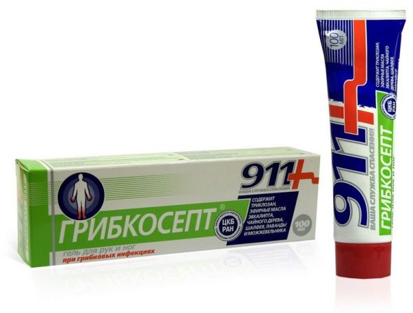 Изображение товара Грибкосепт «911», 100 мл Грибкосепт «911», 100 мл фотография