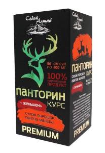 Панторин курс+ Женшень Фарм-Продукт 90 капсул