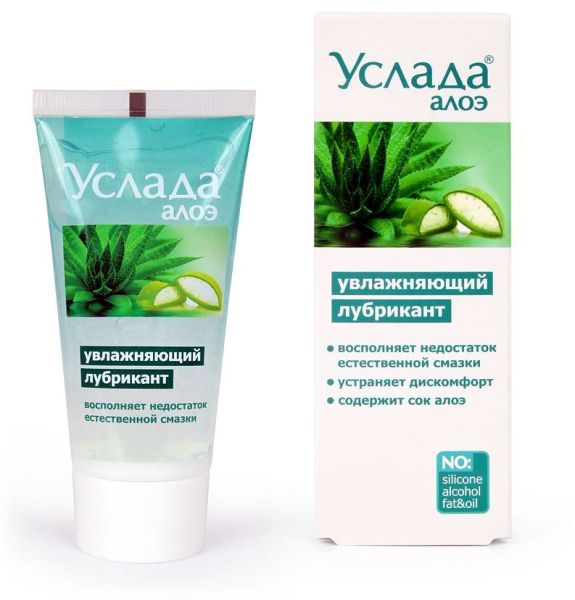 Гель-смазка с Алоэ Услада 60г фотография